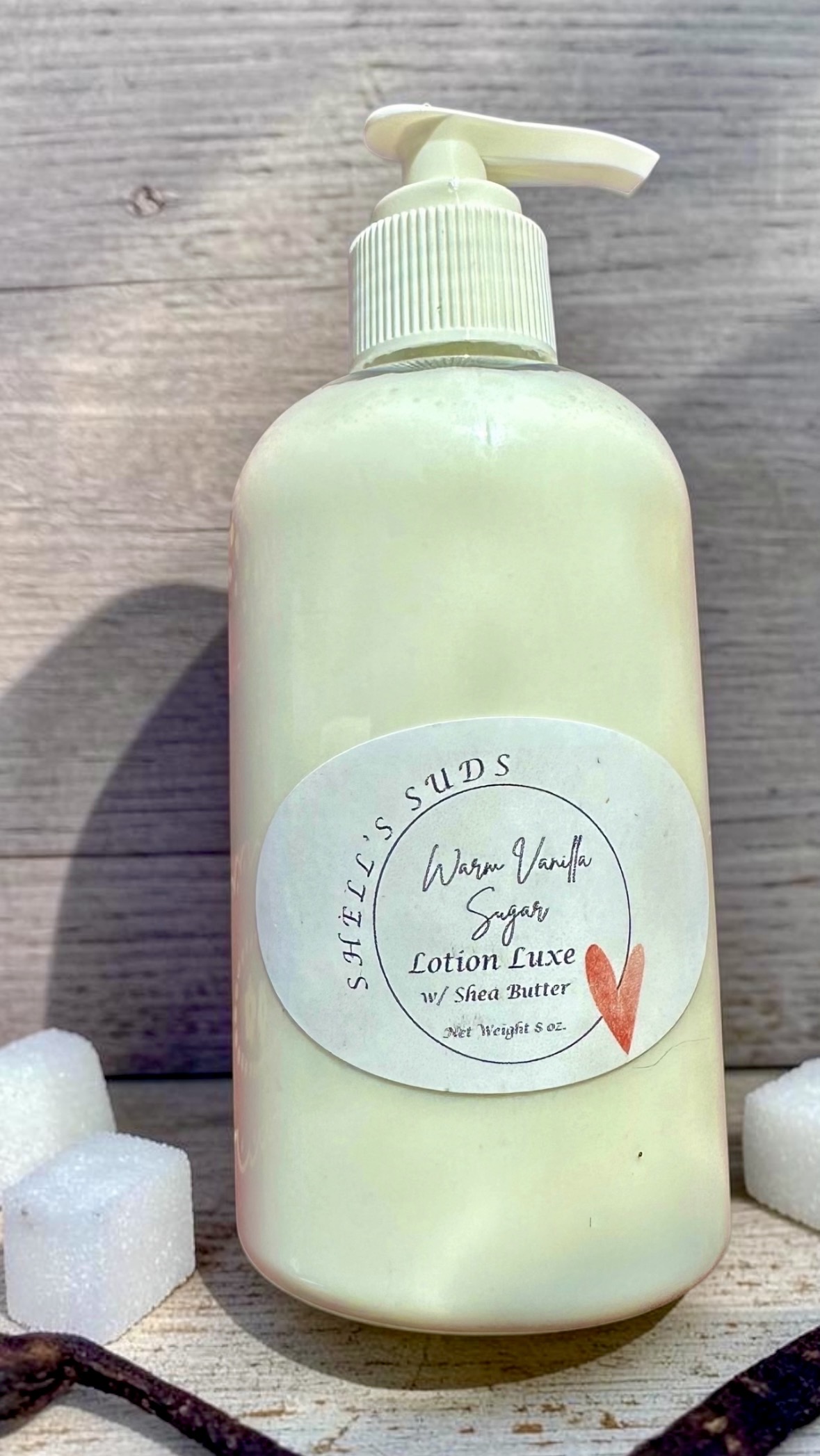 White Musk — Shea butter lotion · 8 oz