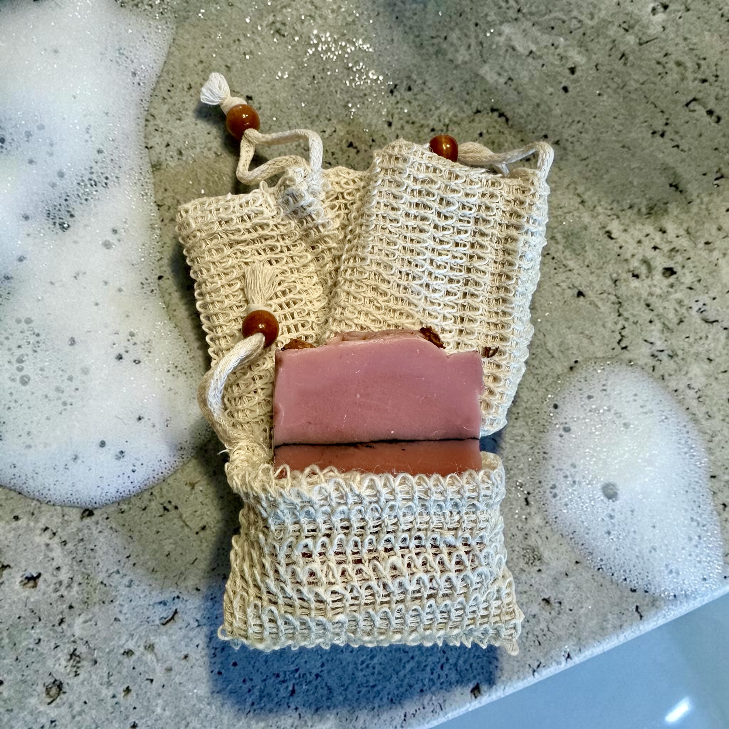 Sisal Soap Sack — Natural fiber